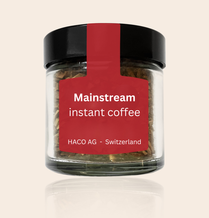 instant coffee "mainstream"