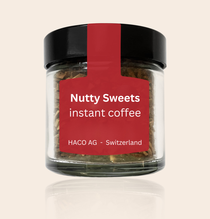 instant coffee "nutty sweets"